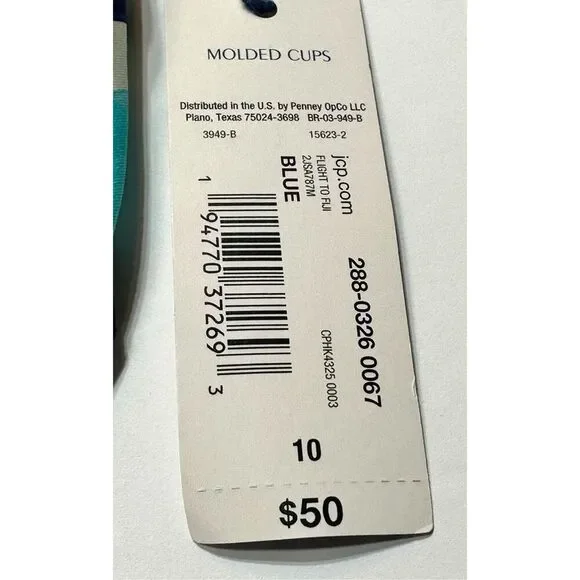 Sonnet Shores NWT size 10 bikini swim top bandeau - Picture 4 of 8